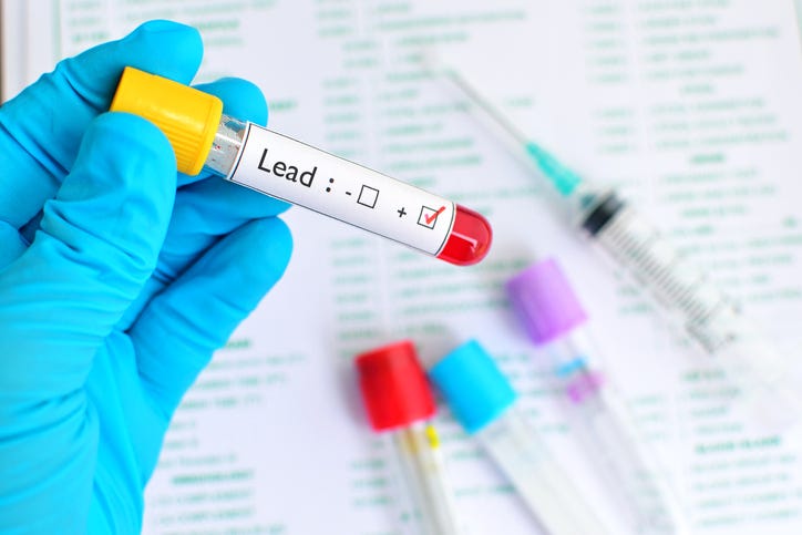 Lead test. 