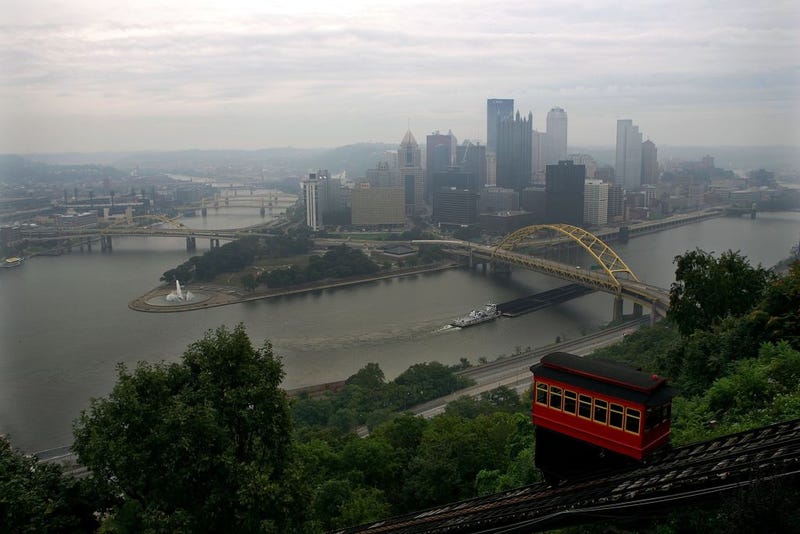 A view of Downtown Pittsburgh from Mt. Washington