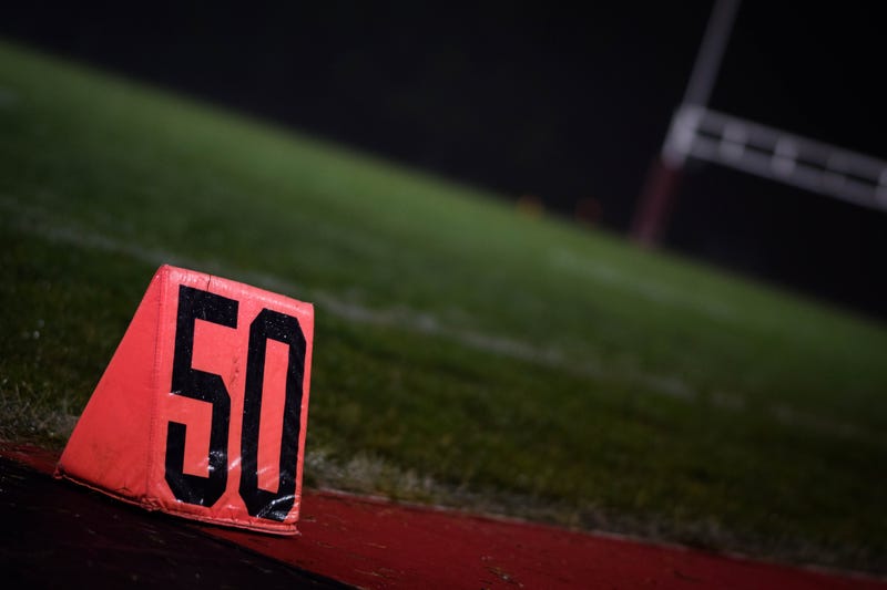 High School Football Field 