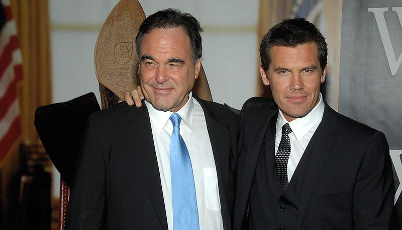 'W.' director Oliver Stone and star Josh Brolin