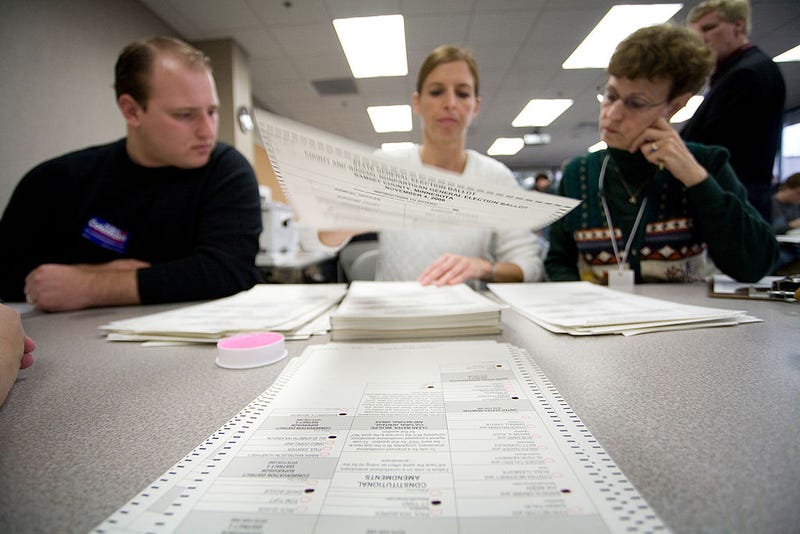 There are two recounts scheduled in the state after election results were tight enough to trigger it under state law.