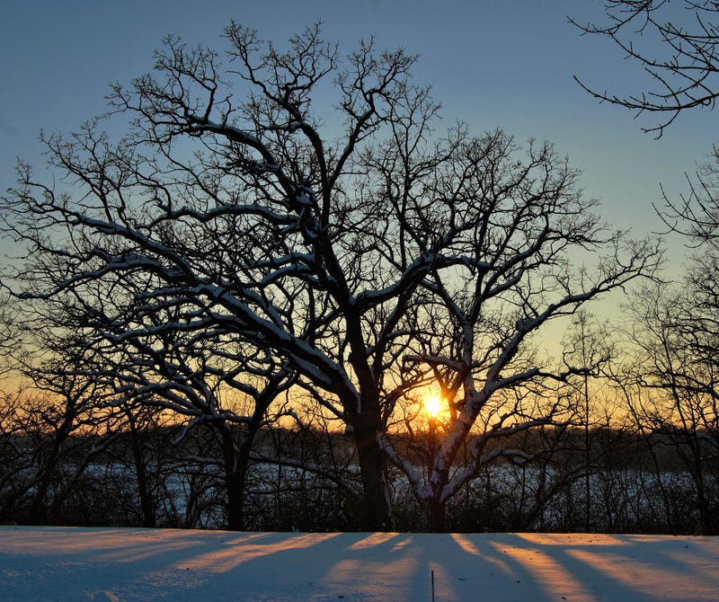 Winter Solstice sunset