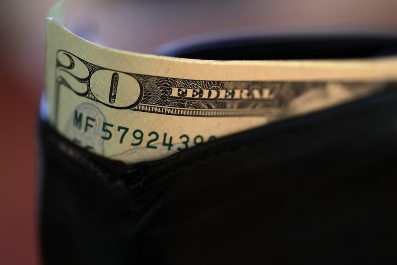 money in wallet 