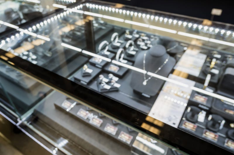 Jewelry store case.