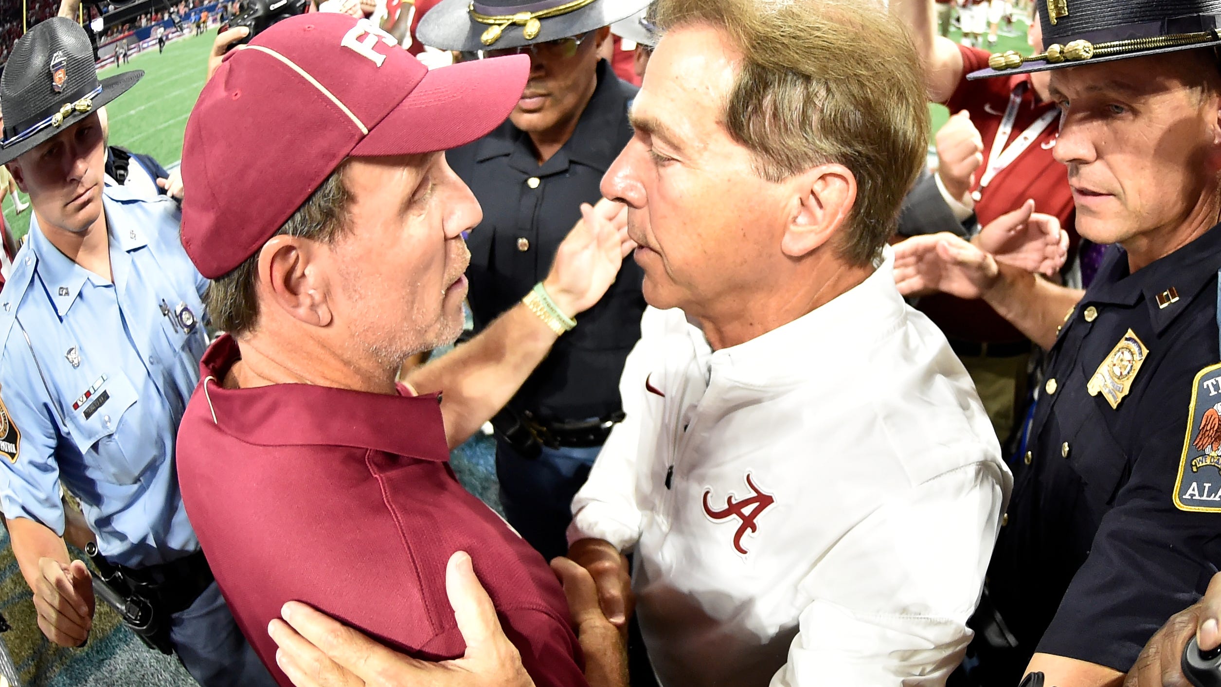 Saban/Fisher bad blood goes back to LSU: ‘They were always at each other’s throats'