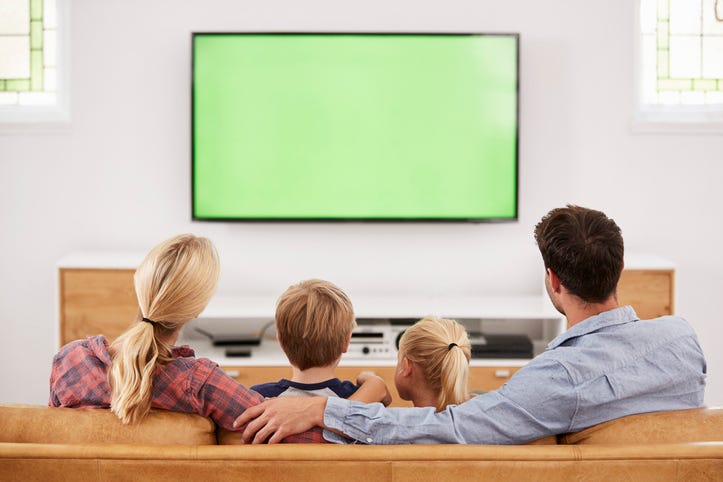 On St. Paddy's Day, turn your TV into a green screen.
