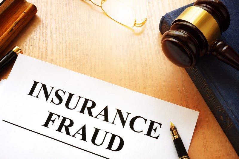 Insurance fraud case.