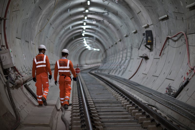Crossrail Project Reaches New Milestone With Completion of Elizabeth Line Track.