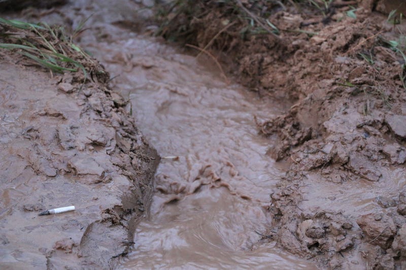 A mudslide in an undated picture.