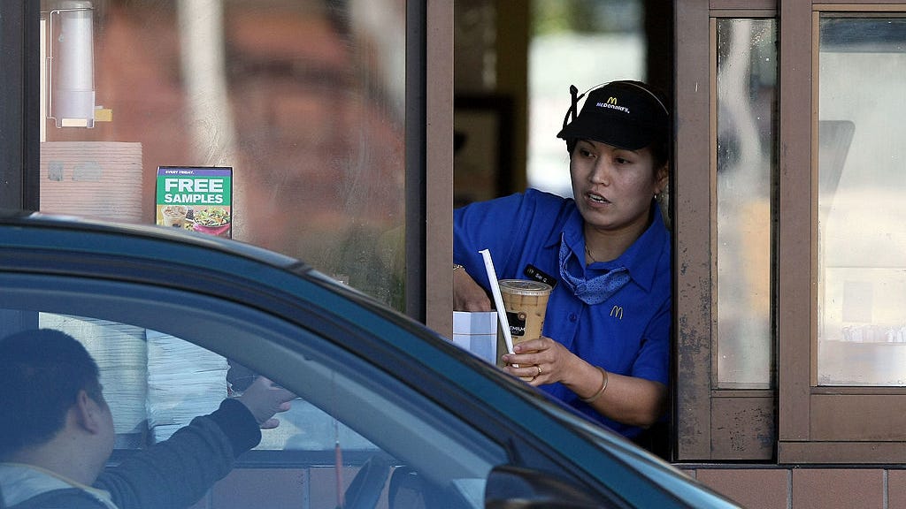 Study finds California fast-food workers earn 'far below living wage'