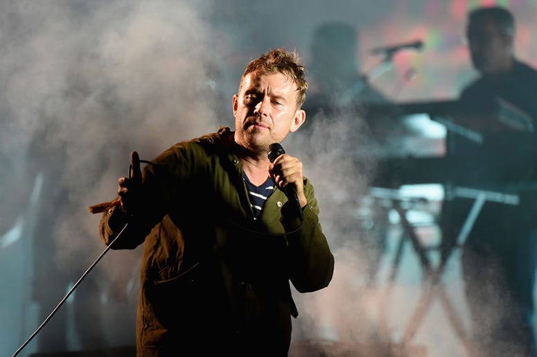 Damon Albarn of Gorillaz