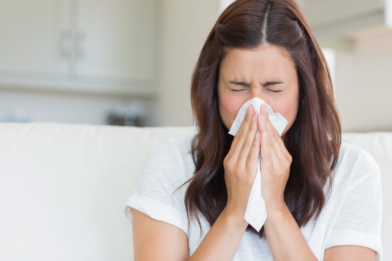 cold sneezing
