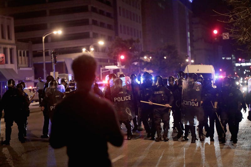 St. Louis police protest