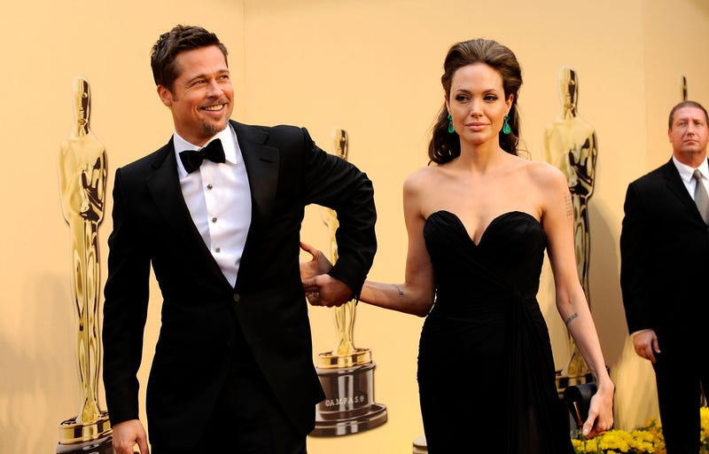 brad pitt and angelina jolie at 2009 oscar awards