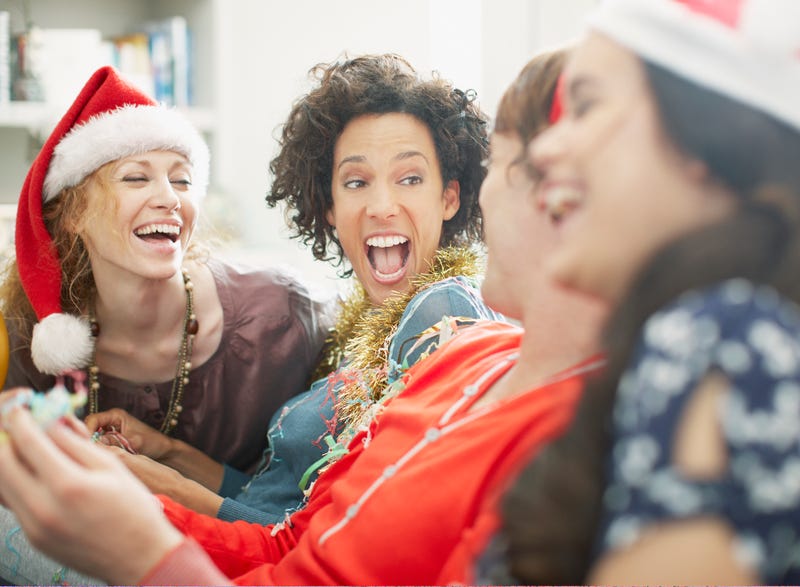Friends at Christmastime