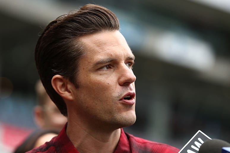 Brandon Flowers of the Killers