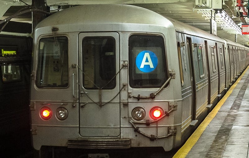 A conductor was slashed on an A train in Bed-Stuy on Thursday morning