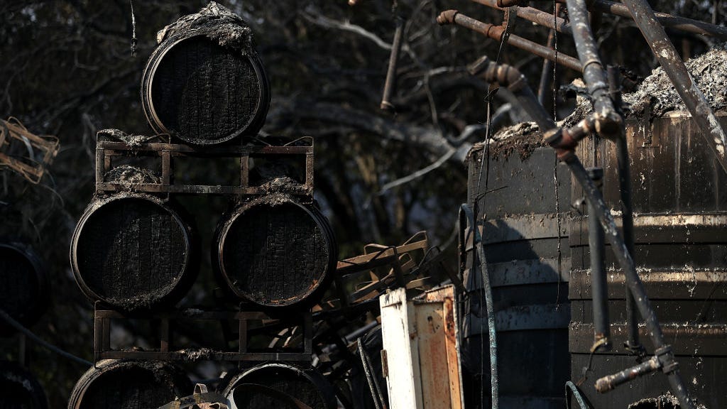 Refilling glass: Santa Rosa wine country emerging from Tubbs Fire devastation