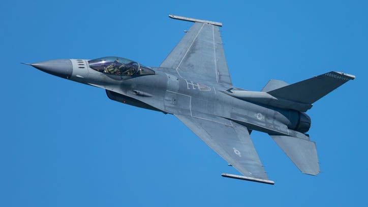 Military says Wisconsin-based fighter jet pilot died in Michigan crash during training mission