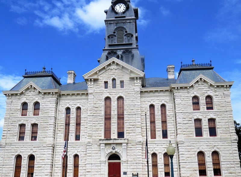 FILE: The Hood County Courthouse in Granbury, Texas.