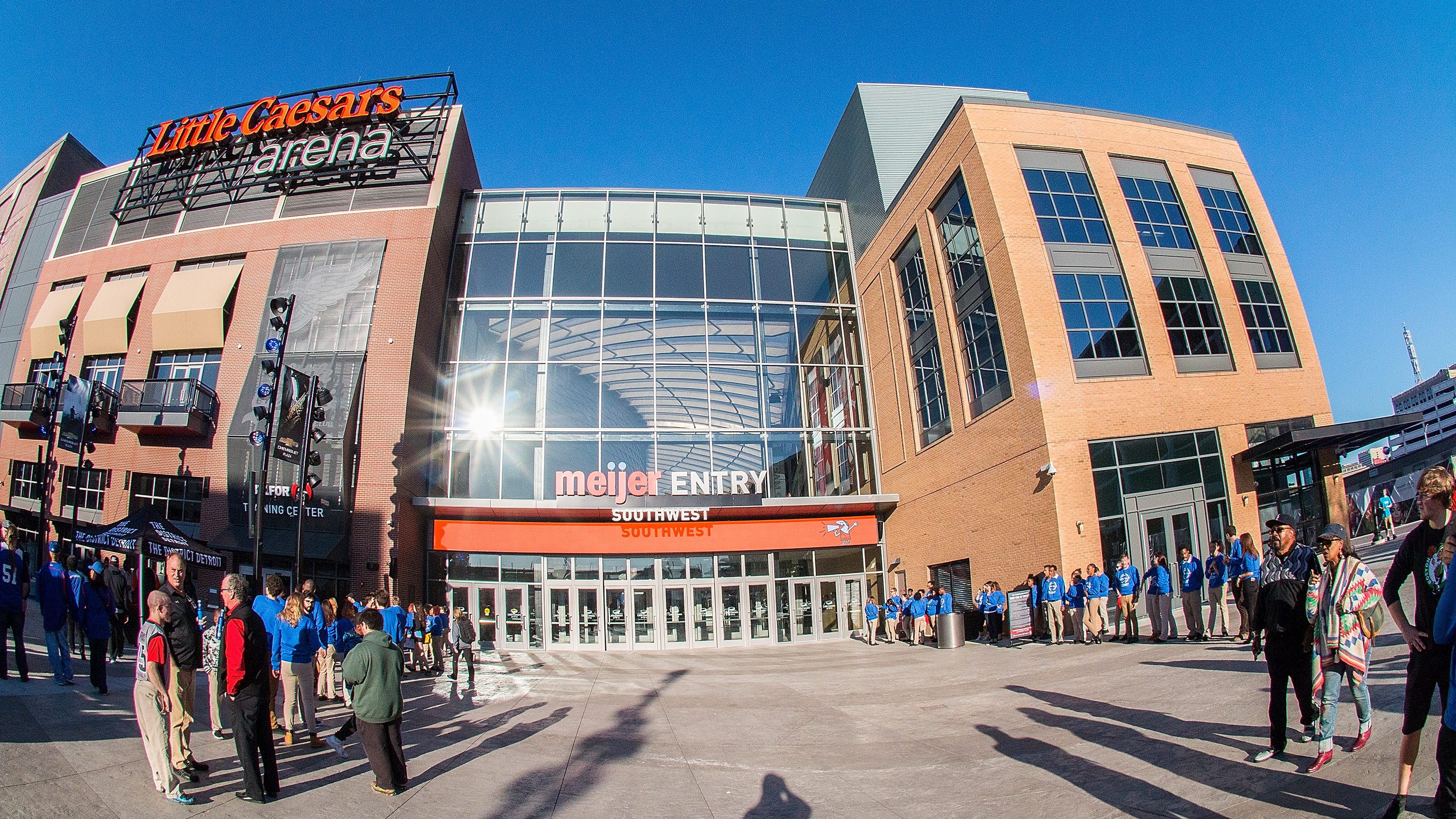 Little Caesars Arena evacuated after ammonia leak leaves 2 injured