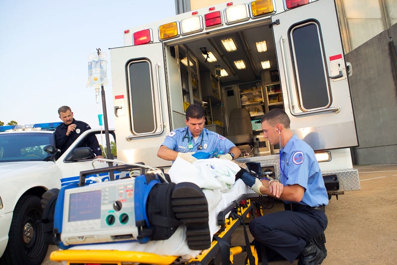 EMS workers