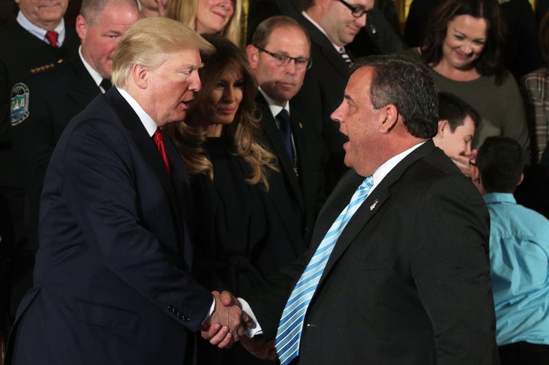 Donald Trump and Chris Christie