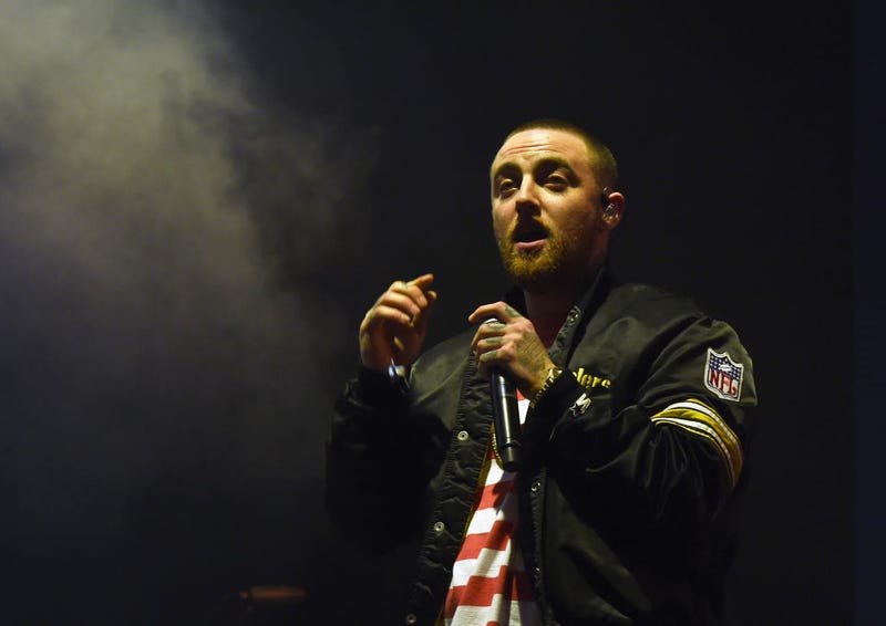 Mac Miller performs on Camp Stage during day 1 of Camp Flog Gnaw Carnival 2017 