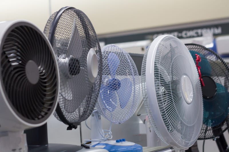 Retailers are prohibited from raising the price on items needed during the heat wave, like fans.