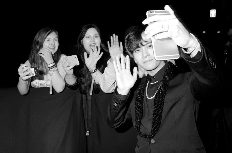 Jackson Wang attends the MTV EMAs 2017 held at The SSE Arena, Wembley on November 12, 2017 in London, England.