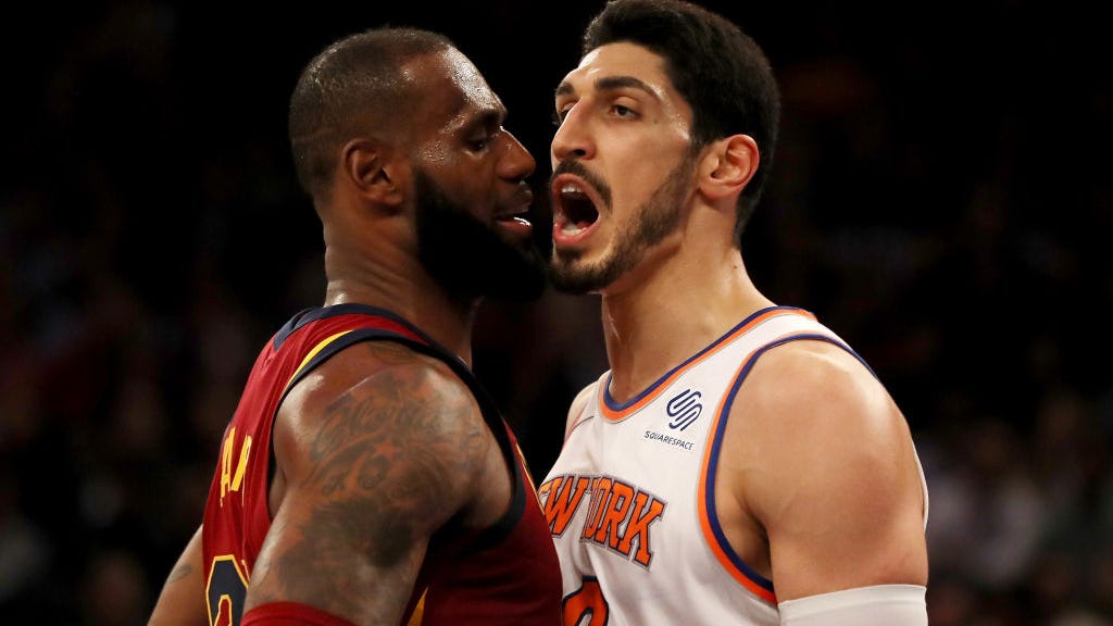 Enes Kanter rips LeBron James over China ahead of Celtics-Lakers meeting