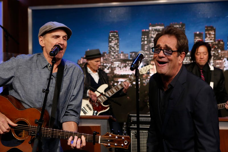 Huey Lewis as a musical guest on "Jimmy Kimmel Live" on Nov. 13, 2017.