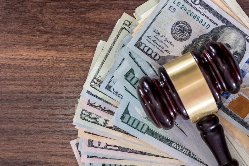 Money and gavel