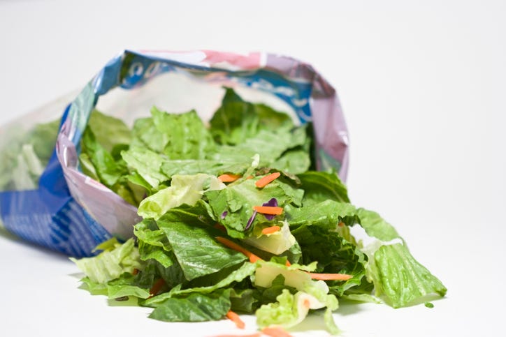 bagged salad