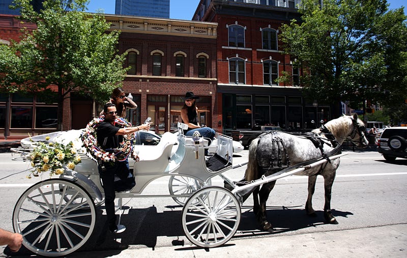 FILE: A horse-drawn carriage on May 27, 2009 in Fort Worth, Texas.