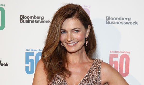 Model Paulina Porizkova attends "The Bloomberg 50" Celebration at Gotham Hall