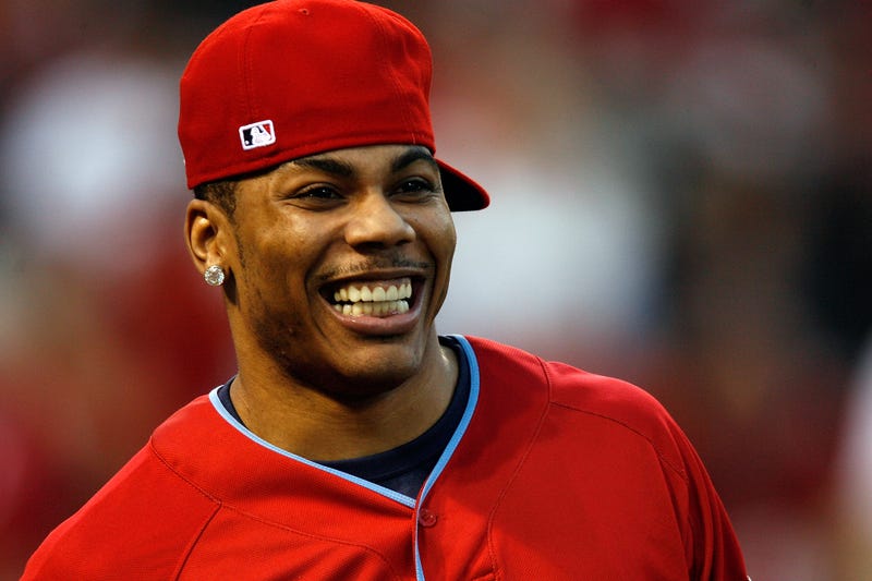 Rapper Nelly takes part in the Taco Bell All-Star Legends & Celebrity Softball Game at Busch Stadium on July 12, 2009 in St. Louis, Missouri.