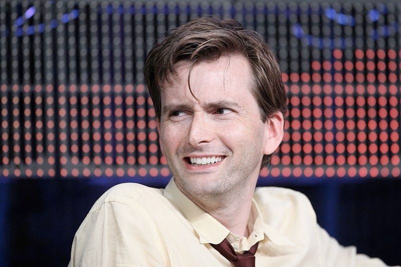 Actor David Tennant of the television show "Doctor Who" speaks during the BBC America portion of the 2009 Summer Television Critics Association Press Tour at the Ritz-Carlton Huntington Hotel on July 29, 2009 in Pasadena, California