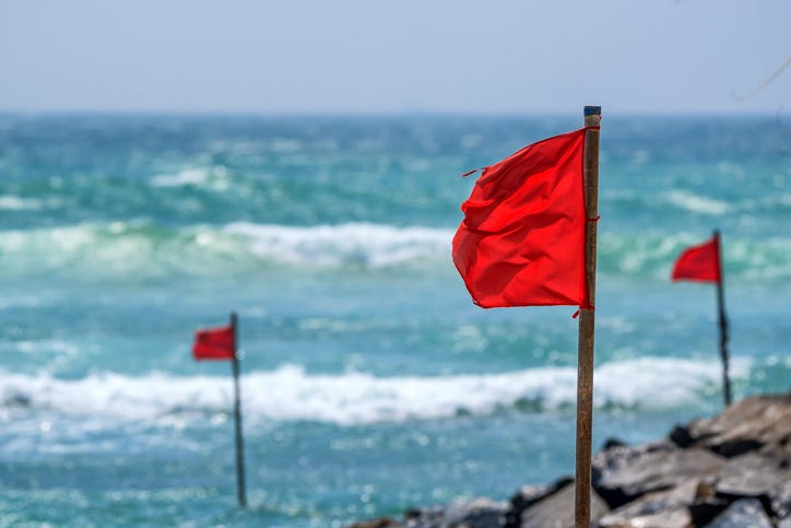 red flag warning fines