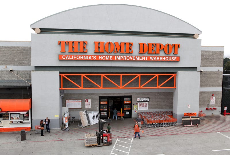 Home Depot store entrance