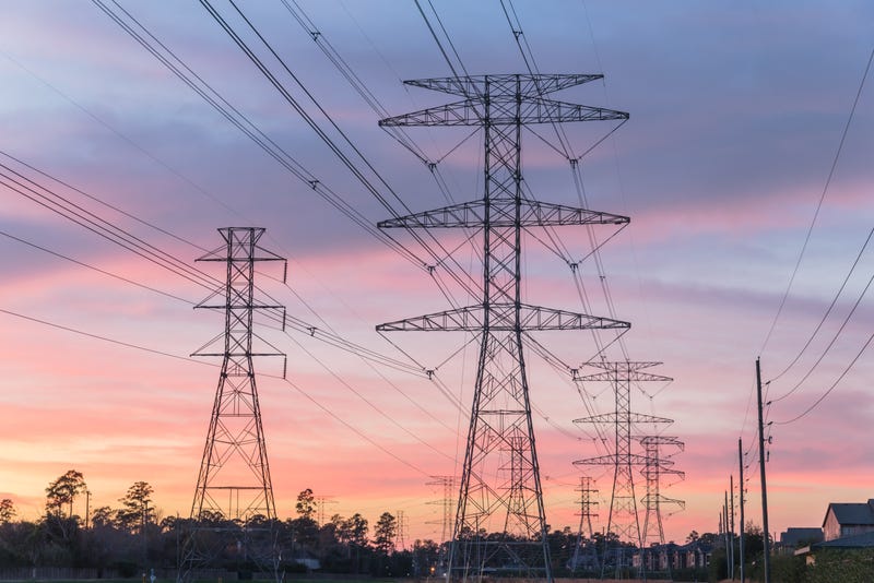 ERCOT power lines