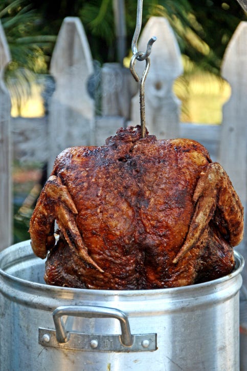 Deep Frying Turkey