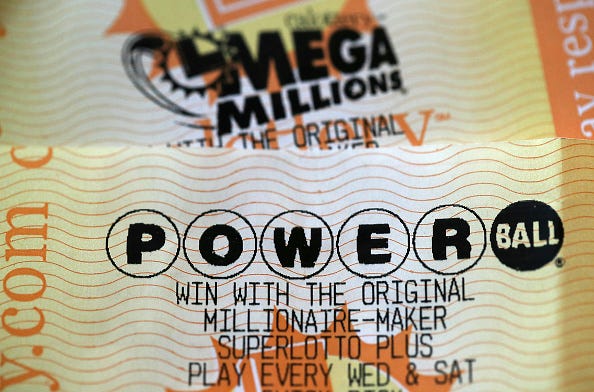 PowerBall ticket