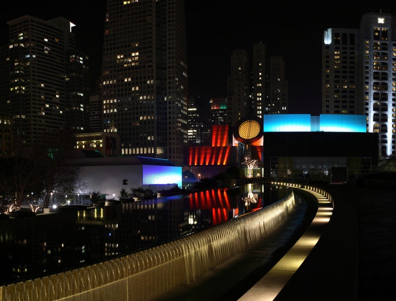 A man attacked a news crew outside of San Francisco's Metreon on Christmas.