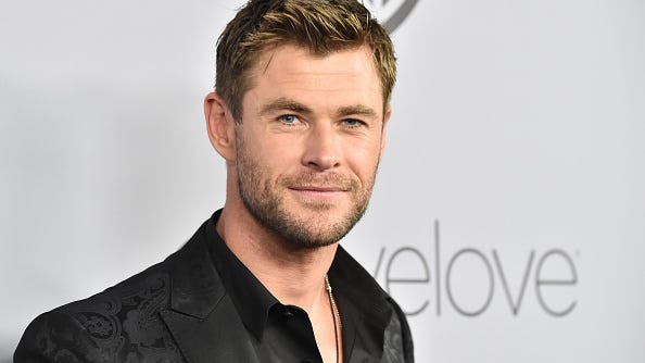Shirtless Chris Hemsworth displays his ripped body in grueling workout video: ‘Gearing up’