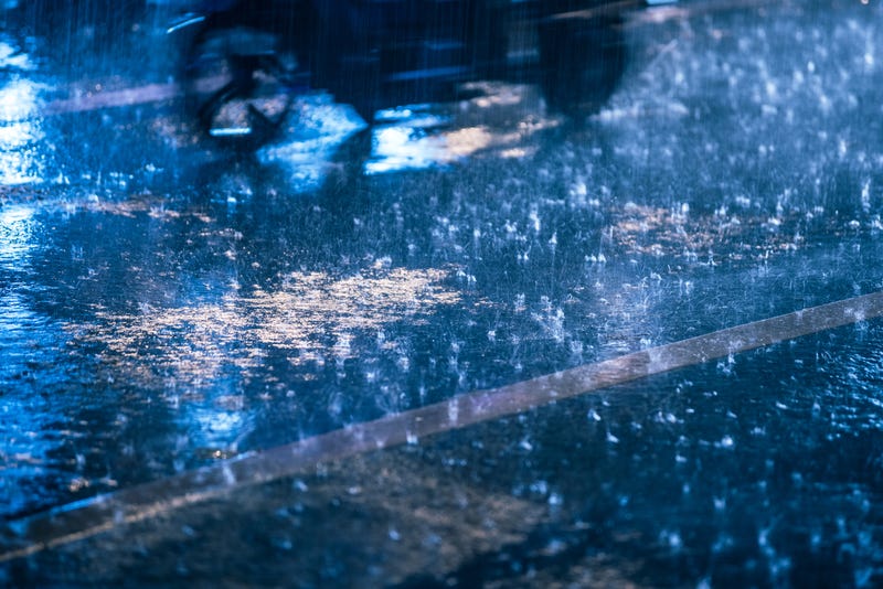 heavy rain