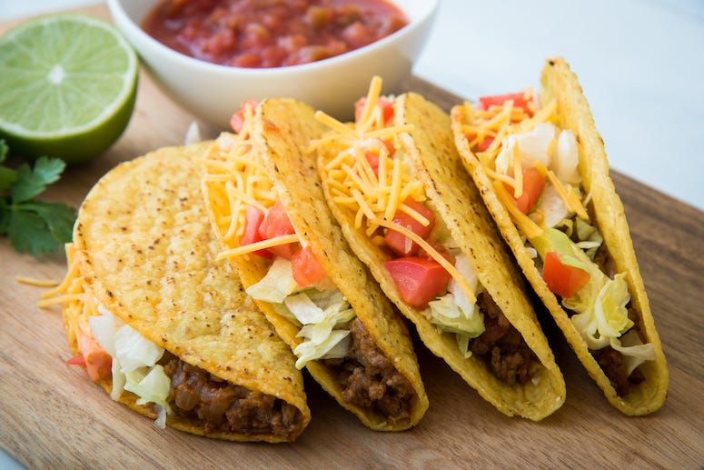 Hard shell tacos
