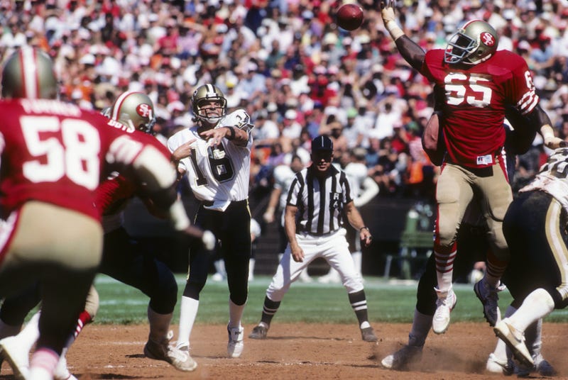 ken stabler throws ball