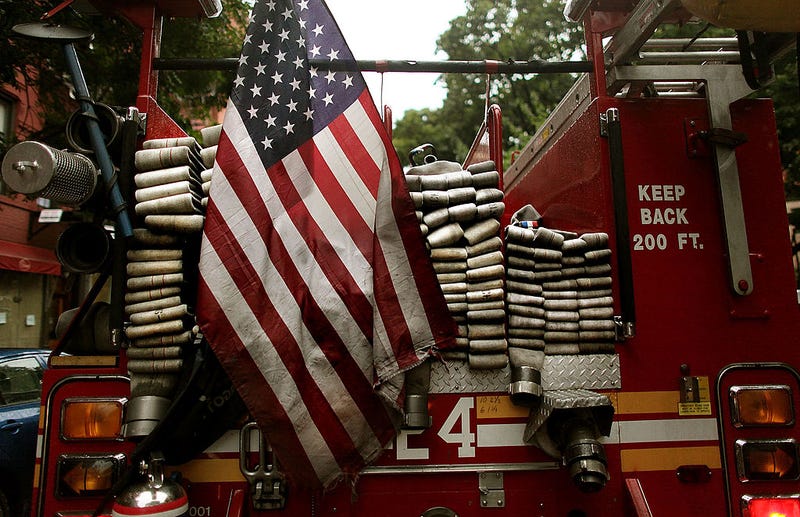 A large brush fire broke out on Long Island on Saturday, prompting Suffolk County Executive Ed Romaine and Gov. Kathy Hochul to declare a state of emergency.