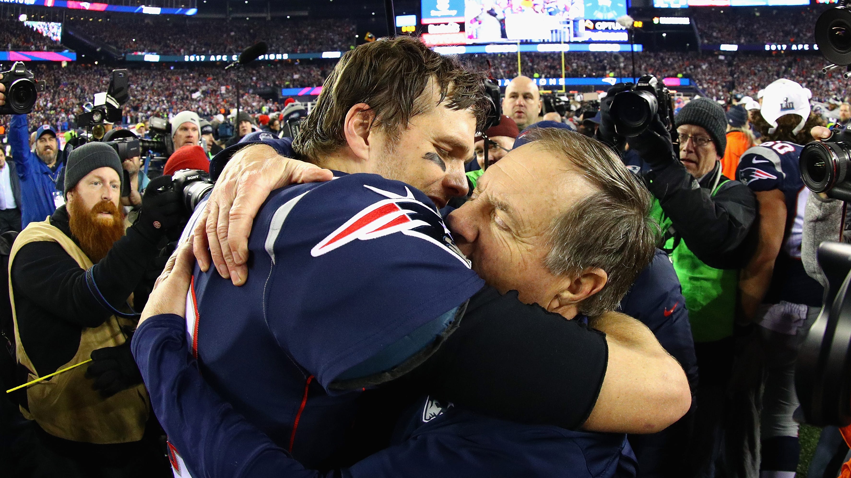 Bill Belichick's fondest memory with Tom Brady? 'There's six of 'em that come to mind'